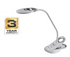 Klambriga laualamp Standart Clipy, LED, 4W, 5W, hõbedane