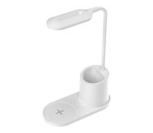Laualamp Platinet PDL1930W, LED, 3W, juhtmevaba laadimisega, valge
