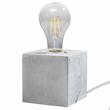 Laualamp Sollux Ariz, E27, 60 W, betooni värvi