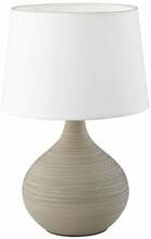 Laualamp Trio Martin, 29 cm, valge/pruun, E14, 40W