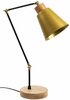 Laualamp Opviq Manavgat N-593, E27, 40W, kollane/must, 52 cm