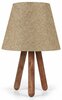 Laualamp Opviq AYD-637, 1xE27, 60W, beež/pruun