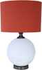 Laualamp LUXO, H56 cm, punane/valge