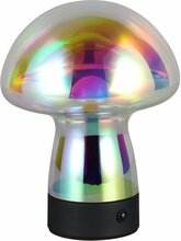 Laualamp LED Trio Dooley, 1,5W, 3000K, 100 lm, 14x18 cm, klaasist kupliga