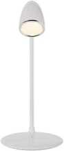 Laualamp Proove Modern, 10W, 15W juhtmevaba laadijaga, valge