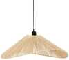 Rippvalgusti Atmosphera Myha, 1xE27, 40W, 58 cm, punutud kuppel