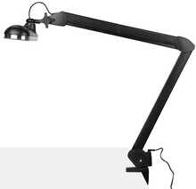 Kosmeetiline LED-laualamp Elegante 801-TL, reguleeritav intensiivsus ja värv, must