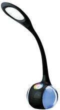 Laualamp Platinet PDL20, 7W, 2in1, must (43735)
