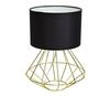 Laualamp Milagro Lupo, 1xE27, 60W, must/kuldne