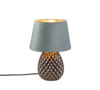 Laualamp Reality Ariana, 1 x E27, max 60W, roheline/pruun, ø24 x 35 cm
