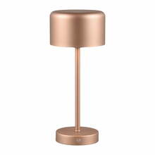 Lauavalgusti LED Reality Jeff, 1,5W, 3000K, 150lm, laetav USB, vase/kulla värvi, ø12x30cm