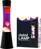 Laualamp laavalamp iTotal 1270426, 40 cm, must/lilla/kollane