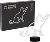 LED dekoratsioon Manta SNL80WH, Cat 2, valge