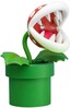 Laualamp Paladone Super Mario Piranha Plant Posable, roheline