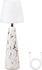Laualamp Beper P207ILI500, valge marmor/kuldne