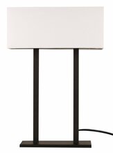 Laualamp Opviq Salihini MR-616, E27, 40W, 52 cm, valge/must
