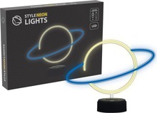 LED dekoratsioonlamb Planet Manta SNL38BLT, sinine/valge