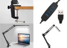 Laualamp Media-Tech Flex Lamp MT224, 5,6 W, LED, must, 3000-6500K