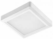 Pinnapealne LED paneel GTV Louis, 12 W, 4000 K, IP54, 17 x 17 cm, valge
