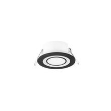 Süvistatav LED valgusti Trio Core, 5 W, 3000 K, 450 lm, must, 8,2 cm