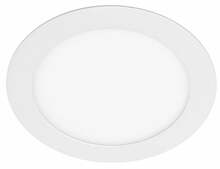 Süvistatav valgusti GTV Oris, 19 W, 3000 K, IP44, ümmargune, valge