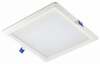 Süvistatav LED-paneel GTV Louis LD-LSWK06W-NB, 6W, 4000K, 480 lm, IP54, 8,6 x 8,6 cm, valge