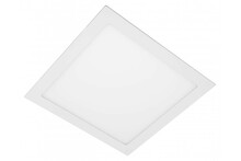 Süvistatav LED paneel GTV Matis Plus, LD-MAW24W-CBP4, 24 W, 3000 K, IP44, 30 x 30 cm, valge