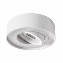 Süvistatav valgusti Kanlux MINI BORD, 1 x GX5,3/GU10, max 35 W, 9,8 x 5 cm, valge