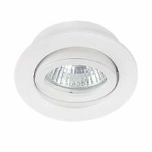 Süvistatav valgusti Kanlux Dalla CT-DTO50-W, 50W, G5.3, valge, ø8,2 cm