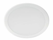 Süvistatav valgusti Philips Meson, 12.5 W, 3000 K, ümmargune, valge