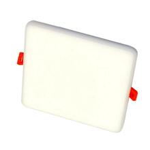 Süvistatav LED paneel Tope Rosa, 14 W, 4000 K, IP65, 15,5 x 15,5 x 2,4 cm, valge