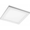 Süvistatav LED paneel GTV Moza, 18 W, 1500 lm, 4000 K, IP40, 23 x 23 cm, valge