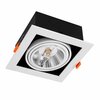 Süvistatav laelamp Milagro Plaza ML4739, 1xGU10 AR111, valge
