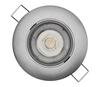Süvistatav LED valgusti Emos Exclusive, 1xLED, 5W, 4000 K, hõbedane