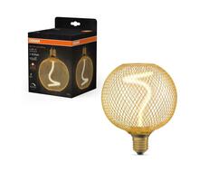 LED pirn Osram Decor Filament G125, E27, 3,5W, 1800K, 230V, kuldne, dimmerdatav