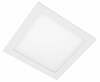 Süvistatav LED-paneel GTV Matis Plus LD-MAW19W-CBP4, 19 W, 3000 K, IP44, 22,4 x 22,4 cm, valge