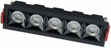 Süvistatav laevalgusti Nowodvorski Midi 10065, LED, 4000 K, must