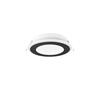 Süvistatav LED valgusti Trio Aura, 10 W, 3000 K, 1040 lm, must, 15 cm