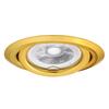 Süvistatav valgusti Kanlux Argus II CT-2115-G, 10W, GU10, kuldne