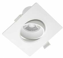 Süvistatav LED valgusti GTV Volare, 10 W, 800 lm, 3000 K, 10,4 x 10,4 cm, valge