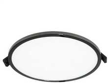 Süvistatav valgusti LEDLife LPSR-16WW, 16 W, 3000 K, IP44, must
