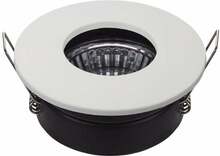 Süvistatav valgusti Candellux SH-12 WH, MR16, valge/must