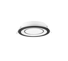 Süvistatav LED valgusti Trio Core, 10 W, 3000 K, 1040 lm, must, 15 cm