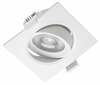 Süvistatav LED valgusti GTV Volare, 5 W, 400 lm, 4000 K, 9 x 9 cm, valge