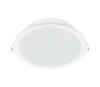 Süvistatav valgusti Philips Meson, 16,5 W, 3000 K, ümmargune, valge