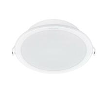 Süvistatav valgusti Philips Meson, 16,5 W, 3000 K, ümmargune, valge
