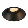 Süvistatav valgusti SLV Horn-T, 113140, GU10, 25W, IP20, must