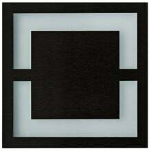Süvistatav valgusti Eko-Light Quadro EKS6906, LED, 3000K, must