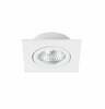 Süvistatav valgusti Kanlux Dalla, 50W, GX5.3, 8,2 x 8,2 cm, valge