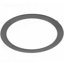 Süvistatav valgusti GTV ORIS, 19W, 4000K, must, 1520 lm